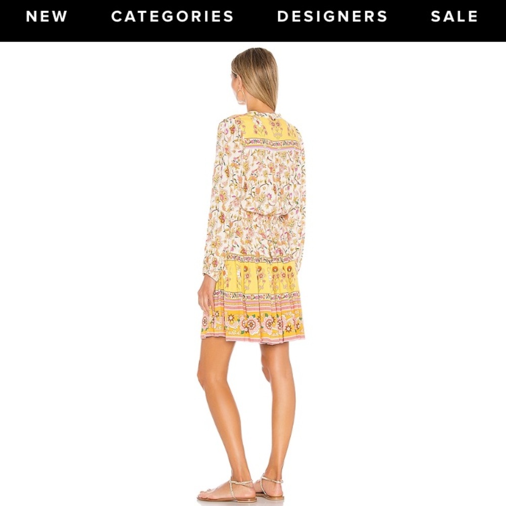New NWT Spell & the Gypsy Collective portobello Road dress playdress honeydew S - Picture 12 of 16